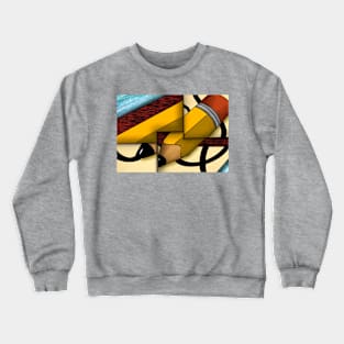 Pencil Montage Crewneck Sweatshirt